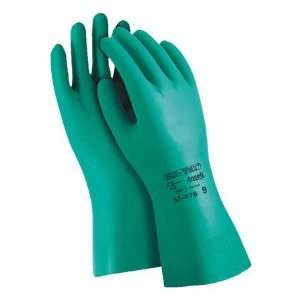  ANSELL 37 676 Chemical Resistant Glove,Size L,Green,PR 