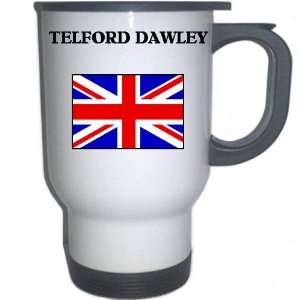  UK/England   TELFORD DAWLEY White Stainless Steel Mug 