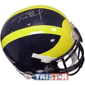  Tom Brady Michigan Wolverines Autographed Helmet Sports 