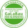   2008 in Nürnberg mit der GaLaBau Innovations Medaille ausgezeichnet