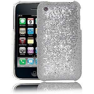  Apple iPhone 3G/3GS Silver   Amzer® Limited Edition Glitterati 