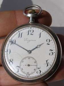 Rare antique Longines silver Grand Prix medals watch  