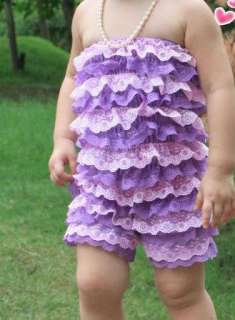  Girl Baby Lace Posh Ruffle Pants 0 3Y Petti Bloomers 