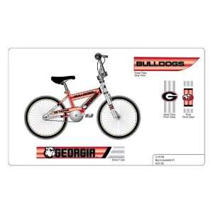  Georgia Bulldogs 16 inch Preschool Bike