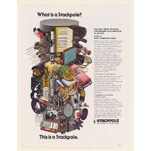  1979 Stackpole Carbon Co Automotive Products Print Ad 