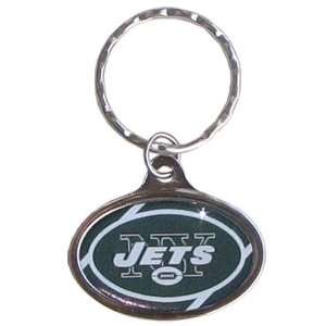  New York Jets Chrome Key Chain