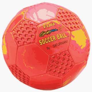   Balls Sport Specific   Fun Gripper 8 Soccer Ball   Red Sports