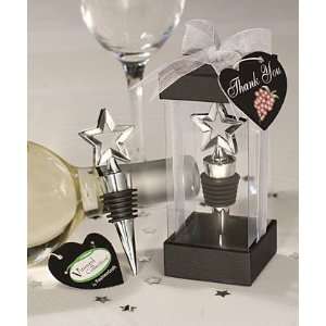  Vineyard Collection Star Design Wine Stoppers (Set of 72 