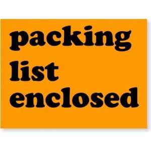  Packing List Enclosed (orange) Fluorescent Paper (in rolls 