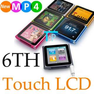 Mini 8GB 4GB 2GB 1.5 Touch Screen 6th Gen FM Clip  MP4 Player 