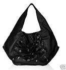 New with Tags Foley + Corinna Grand St. Black Leather Hobo Tote 