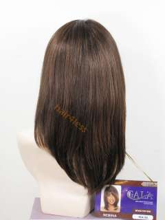 100% REMY Human Hair Straight Full Wig SEBINA #FS4/30  