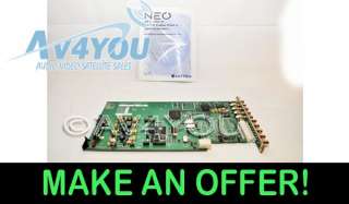 LEITCH VFS 3901H NEO HD Video Frame Synchronizer Board  