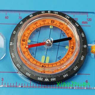 Baseplate Ruler Map Scale Compass Scouts Camping Hiking  