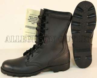 USGI MILITARY LEATHER SPEED LACE Combat Boots 3.5R NEW  
