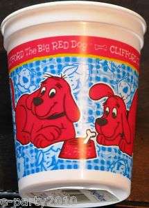 CLIFFORD Birthday Party Supplies ~2 STADIUM CUPS favors 661526024057 