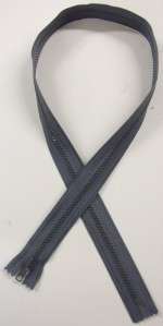 32 YKK Gray Nonseparating #5 Zippers  
