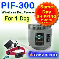 Petsafe PIF 300 2 Dog Refurbished Wireless Dog Fence Containment 