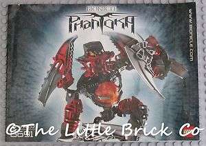 LEGO 8691 Bionicle Phantoka Antroz Instructions ~ Manual Only  