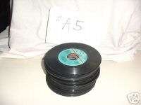 50 Jukebox 45 rpm Records 1960s 70s Rock Roll #A5  