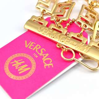 Original Versace for H&M Gladiator Shield Choker Necklace  