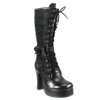 Inamagura Stiefel LACED BOOTS 37HL114 black