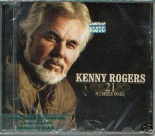 KENNY ROGERS 21 NUMBER ONES CD NEW BEST GREATEST HITS  