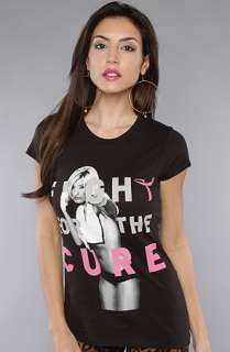 Two In The Shirt) The Fight For The Cure Tee in Black 