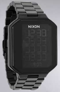 Nixon The Synapse Watch in All Black  Karmaloop   Global Concrete 