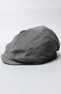 Coal The Newsie Cap in Grey Herringbone  Karmaloop   Global 