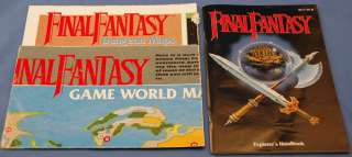 Nintendo NES Original Final Fantasy Game MIB Special Warrantee Offer 