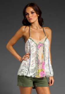 FREE PEOPLE La Vie En Rose Cami in Ivory  