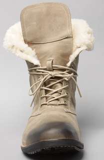 Shoes The Dominion Boot in Stone Grey  Karmaloop   Global 