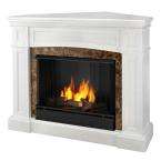 Real Flame Bentley White Electric Fireplace
