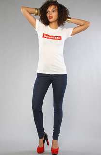 Married to the Mob The Queen B Tee in White  Karmaloop   Global 