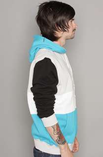 NEFF The Neopolitan Zip Up Hoody in Turquoise  Karmaloop   Global 