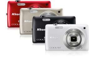 Nikon Coolpix S4300 Digitalkamera (16 Megapixel, 6 fach opt. Zoom, 7,6 