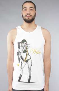 Two In The Shirt) The Army Wifey Tank in White  Karmaloop 