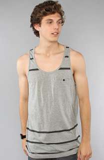 Ezekiel The Milo Tank in Heather Grey  Karmaloop   Global 