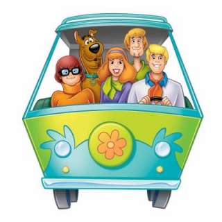RoomMates Scooby Doo Mystery Machine Peel and Stick Giant Wall Decal 