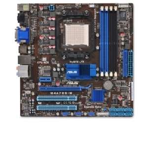 ASUS M4A785 M Motherboard   AMD 785G Socket, AM2+, MicroATX, HDMI, USB 