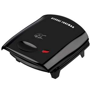 George Foreman GR2B Grill   36 Square In Cooking Surface, Sloped 