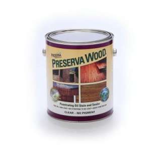   Oil Based Clear Penetrating Stain and Sealer 40101 