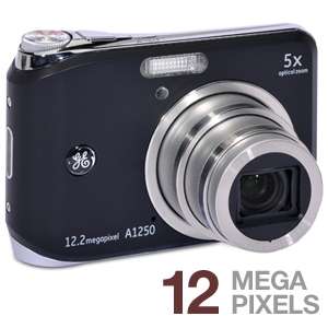 GE A1250 Digital Camera   12.2 Megapixel, 5x Optical Zoom, 2.5 LCD 