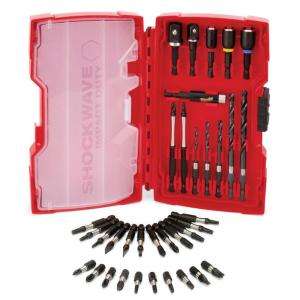 Milwaukee 35pc Shockwave Drilling & Driving Bit Set 48 32 4402 at The 