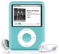   shuffle   Apple iPod Nano  Player (inkl. Video Funktion) 8 GB blau