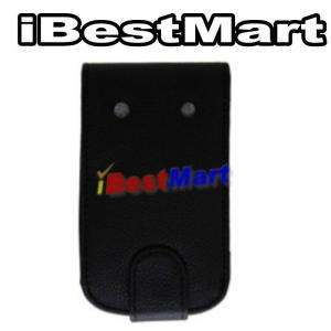   Leather Pouch Cover Case For BlackBerry Black Berry 9900 9930 BOLD