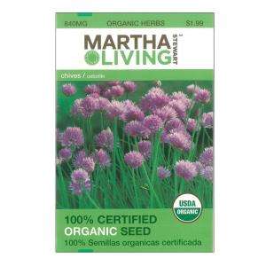 Martha Stewart Living 840 mg Chives Seed 3909 