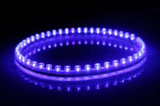 LED Band Streifen Strip Blau für Auto 48 LED 48cm 12V  
