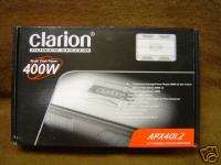NEW Clarion APX401.2 Car Audio Amplifier  